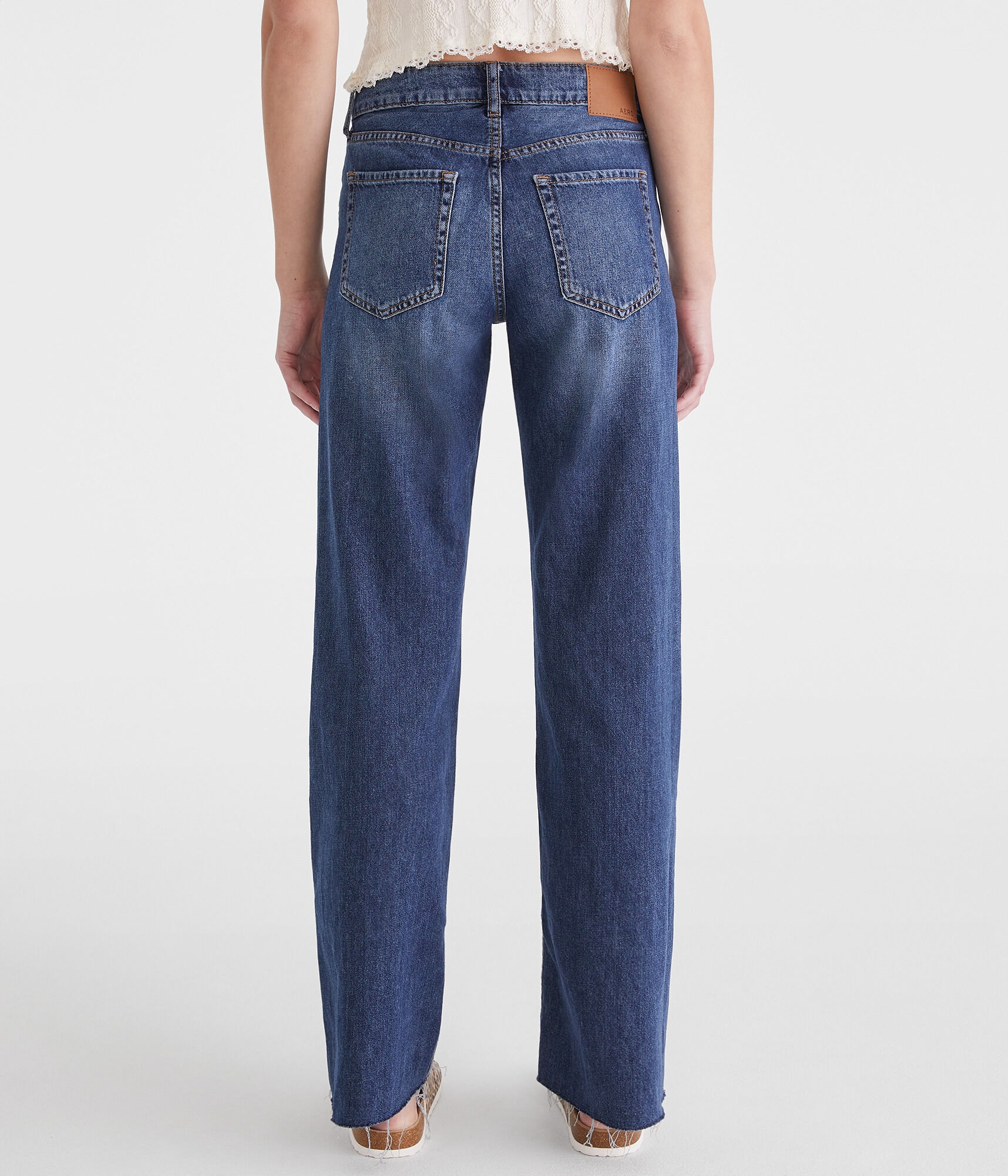 '90s High-Waisted Wide Leg Jean