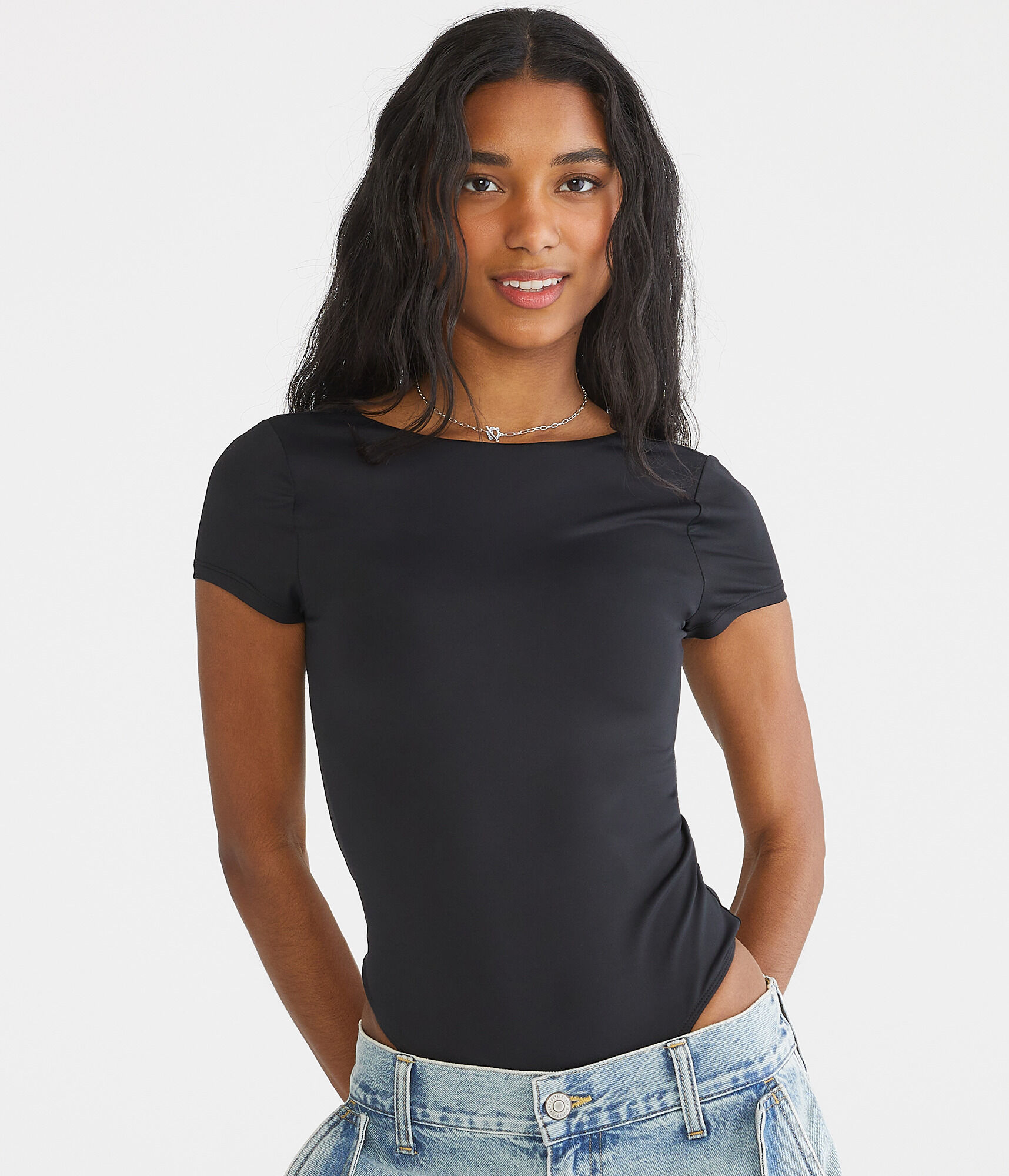 Seriously Soft Sculpt Short Sleeve Bodysuit