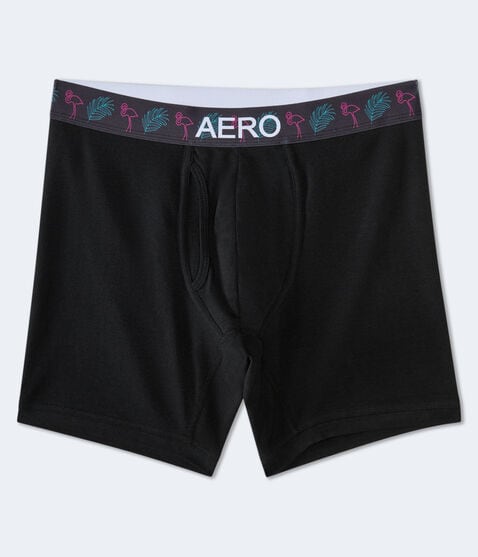 Flamingo Waistband 6" Boxer Brief Flamingo Waistband 6" Boxer Brief