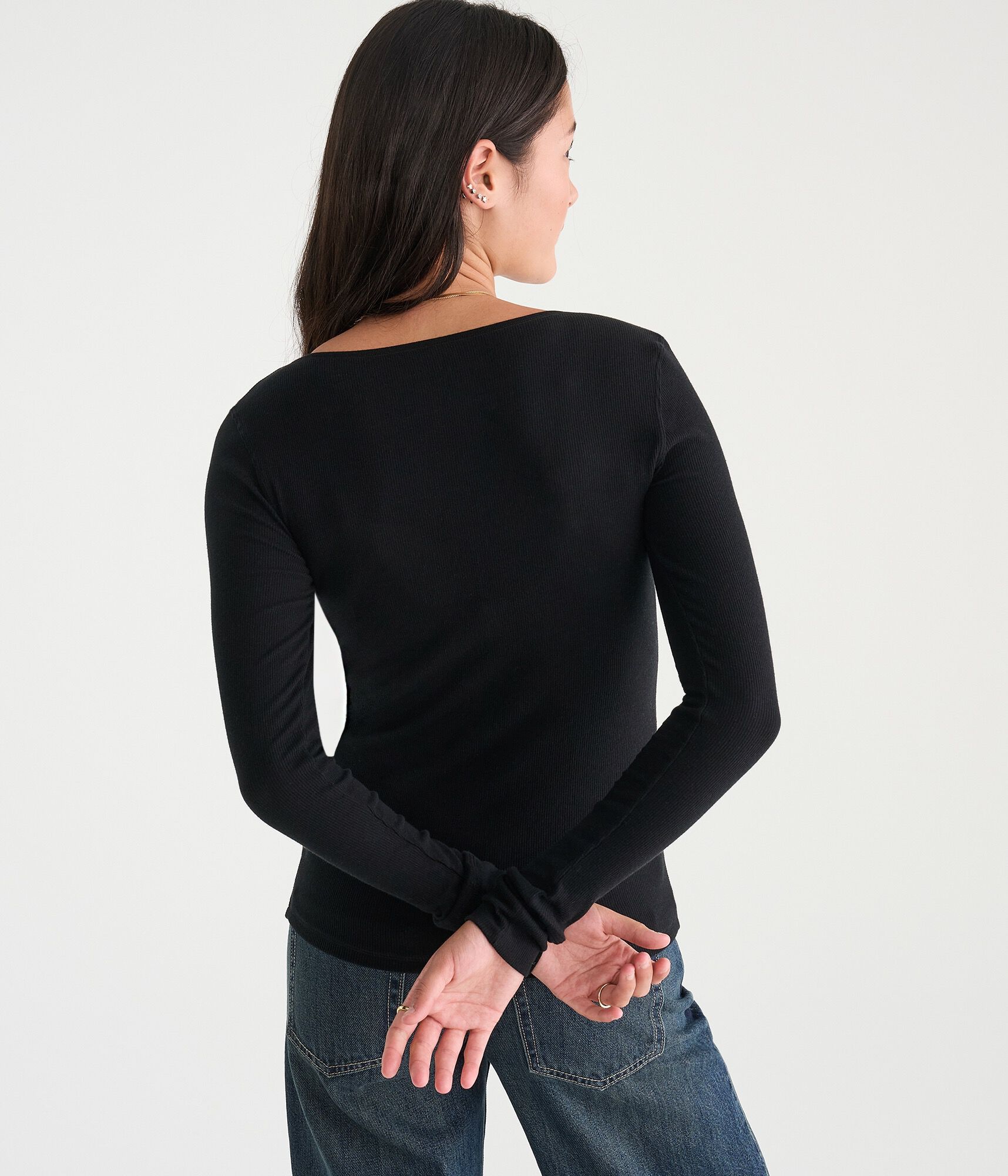 Long Sleeve Seriously Soft Y2K Henley