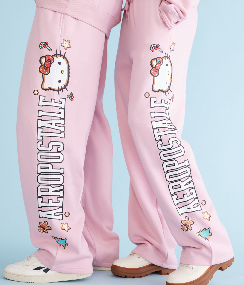 Hello Kitty Gingerbread Straight Leg Sweatpants