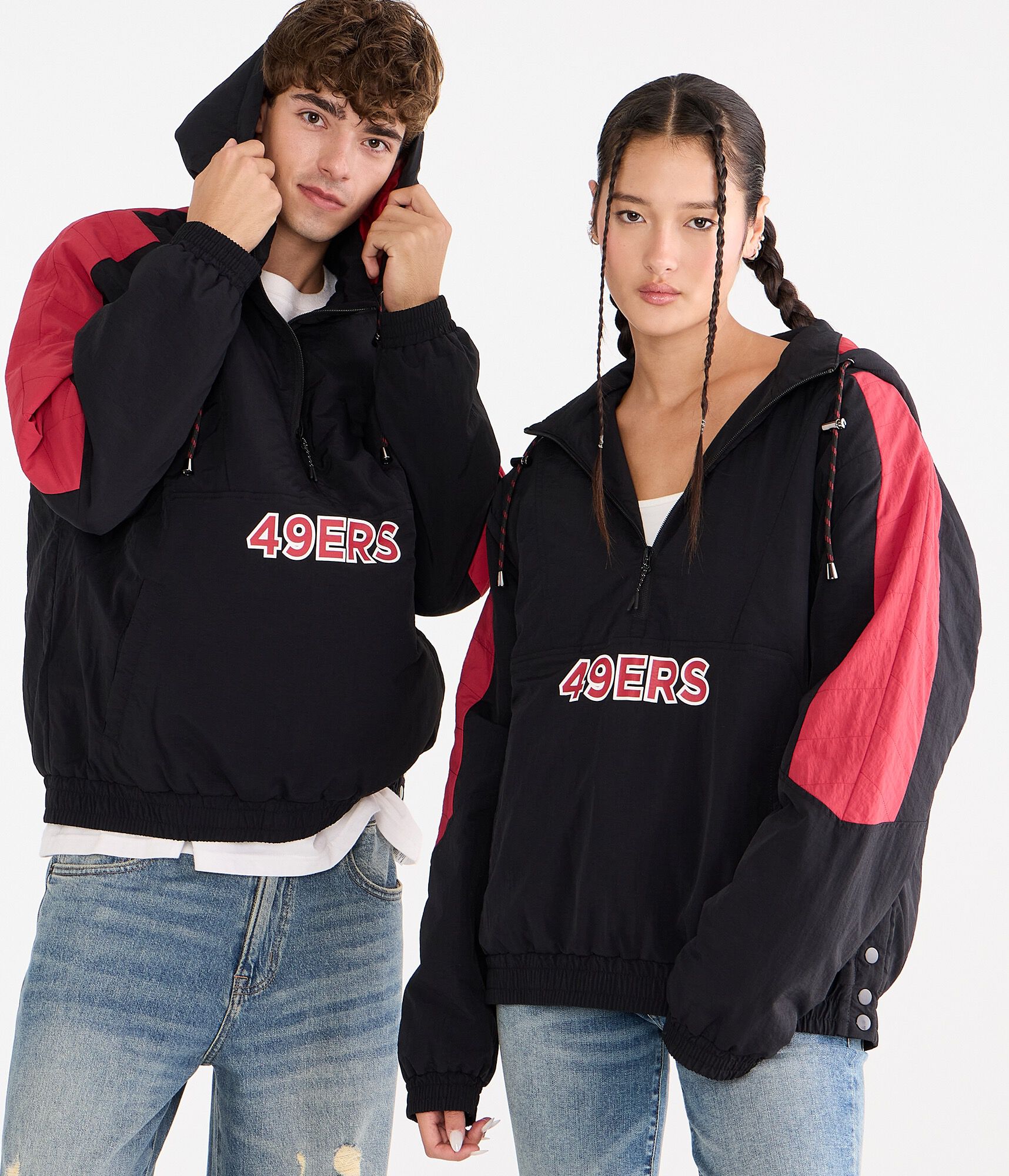 San Francisco 49ers Hooded Sideline Jacket