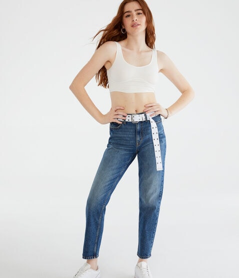 High-Rise Straight Ankle Jean High-Rise Straight Ankle Jean