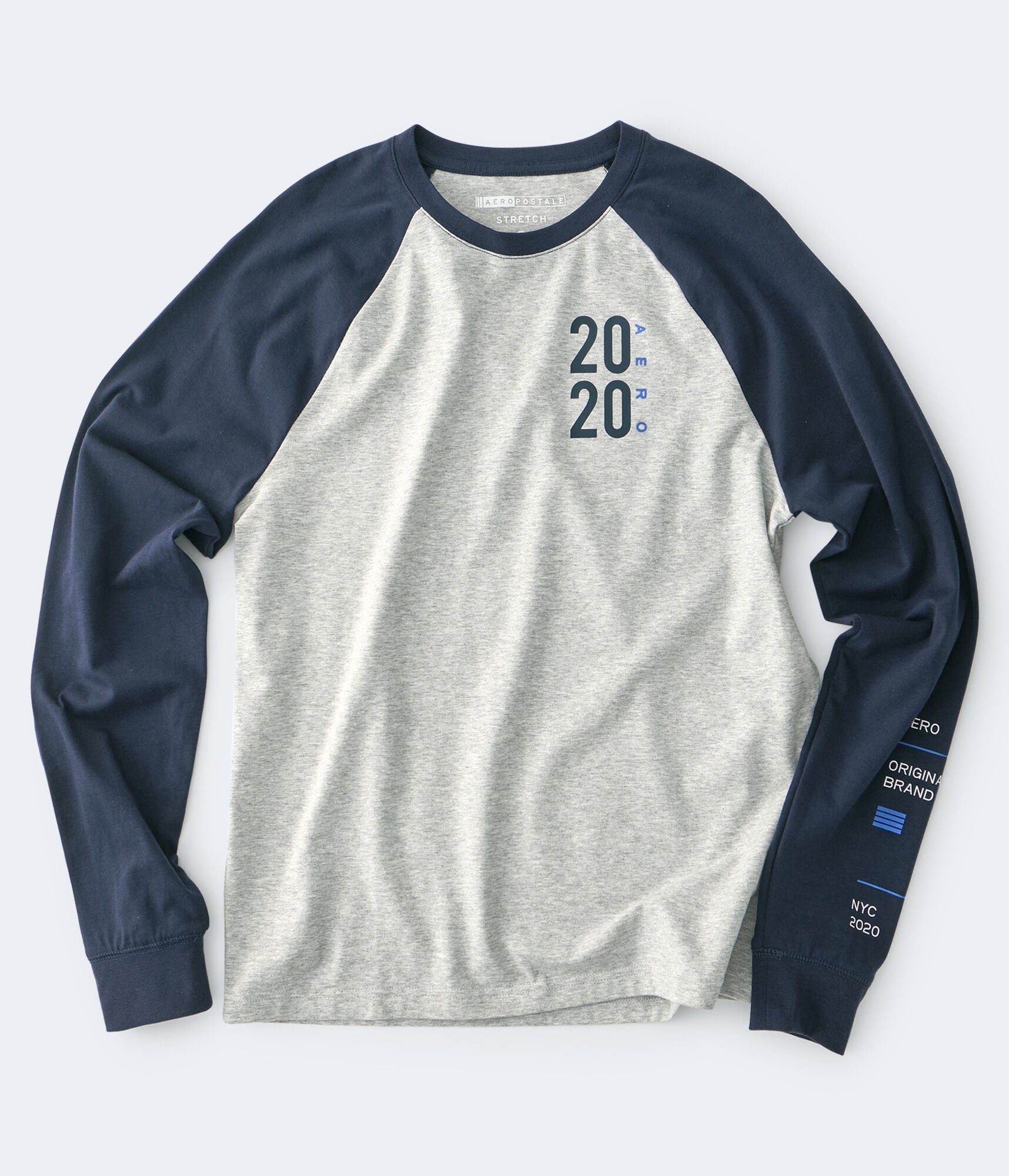 Long Sleeve 87 Aero Raglan Stretch Graphic Tee