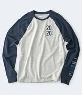 Long Sleeve 87 Aero Raglan Stretch Graphic Tee
