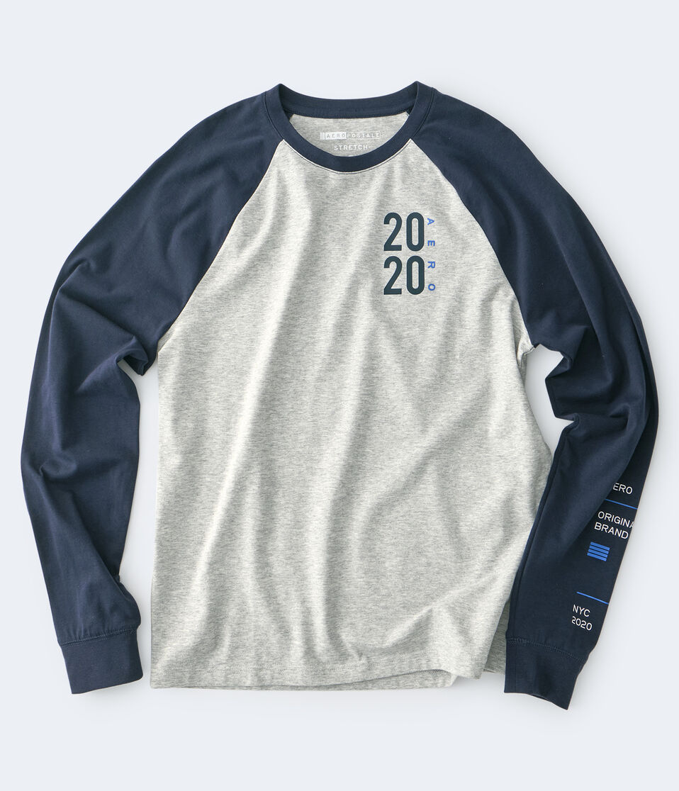 Long Sleeve 87 Aero Raglan Stretch Graphic Tee