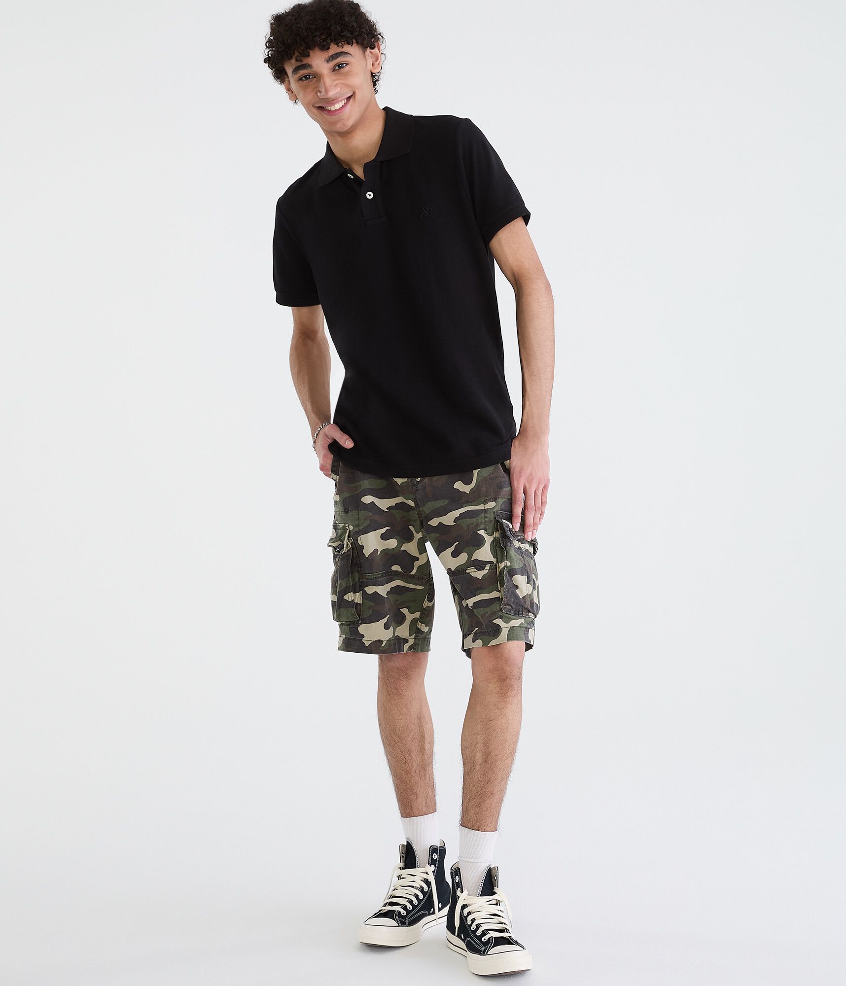 Tonal A87 Logo Piqu&eacute; Polo