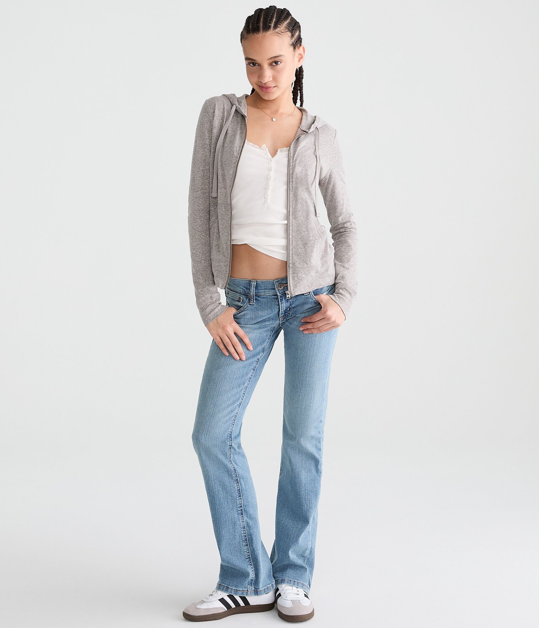 Lightweight Full-Zip Hoodie