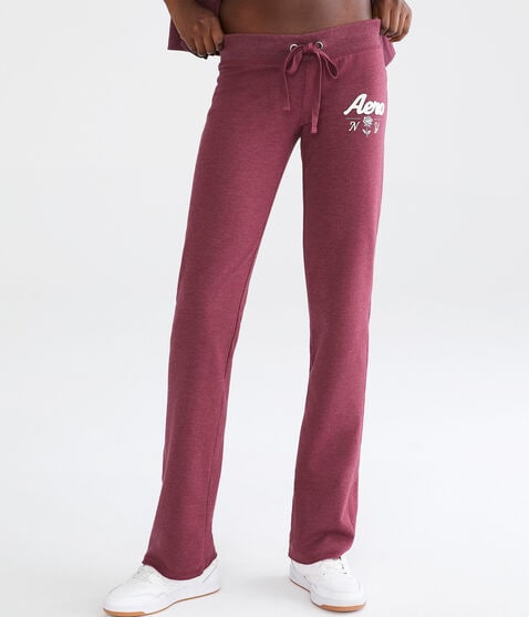 Aero NY Rose Fit & Flare Sweatpants Aero NY Rose Fit & Flare Sweatpants