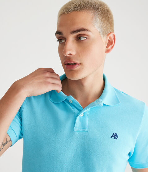 A87 Logo Piqué Polo