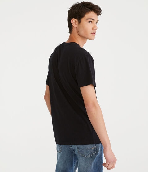 Aeropostale Circle Appliqué Graphic Tee Aeropostale Circle Appliqué Graphic Tee