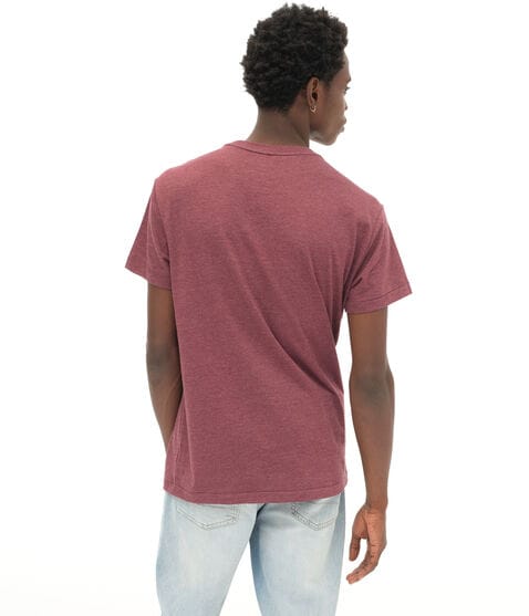 Aero NY Square Logo Appliqué Graphic Tee Aero NY Square Logo Appliqué Graphic Tee