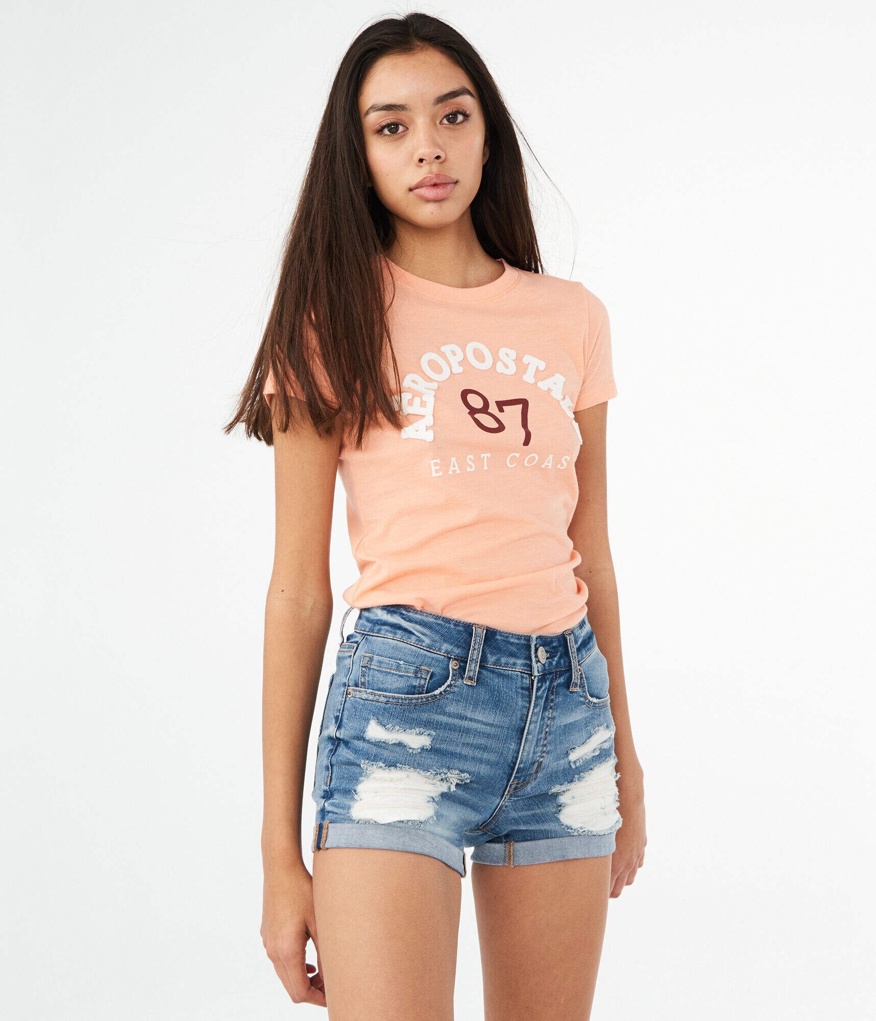 Aeropostale 87 East Coast Graphic Tee