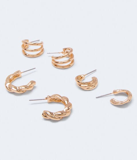 Small Hoop Earring 3-Pack Small Hoop Earring 3-Pack