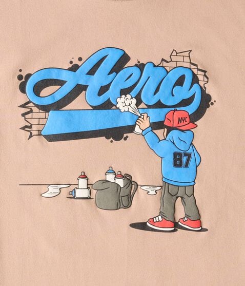 Aero Graffiti Artist Graphic Tee Aero Graffiti Artist Graphic Tee