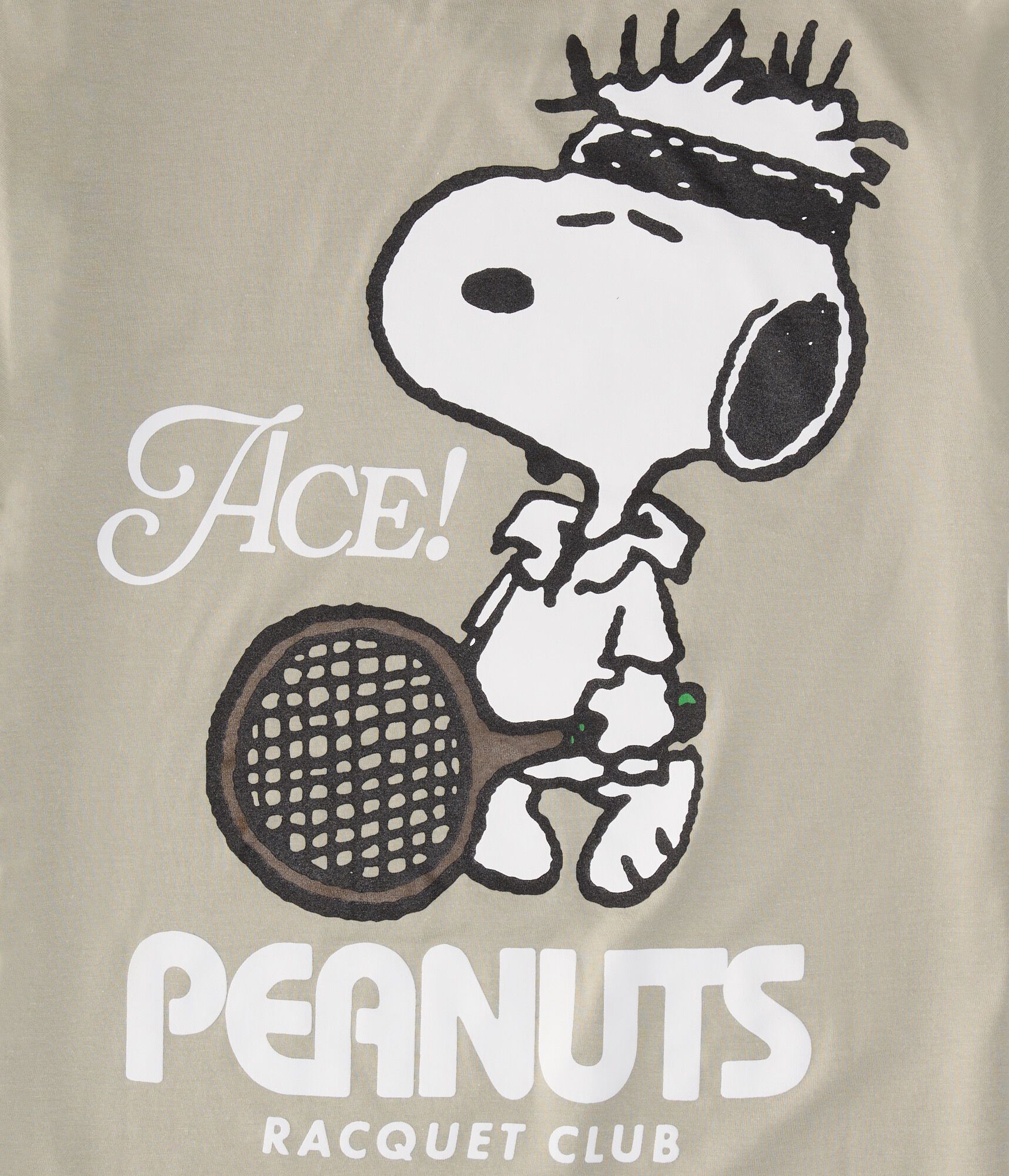 Snoopy Tennis Ace Relaxed Graphic Tee