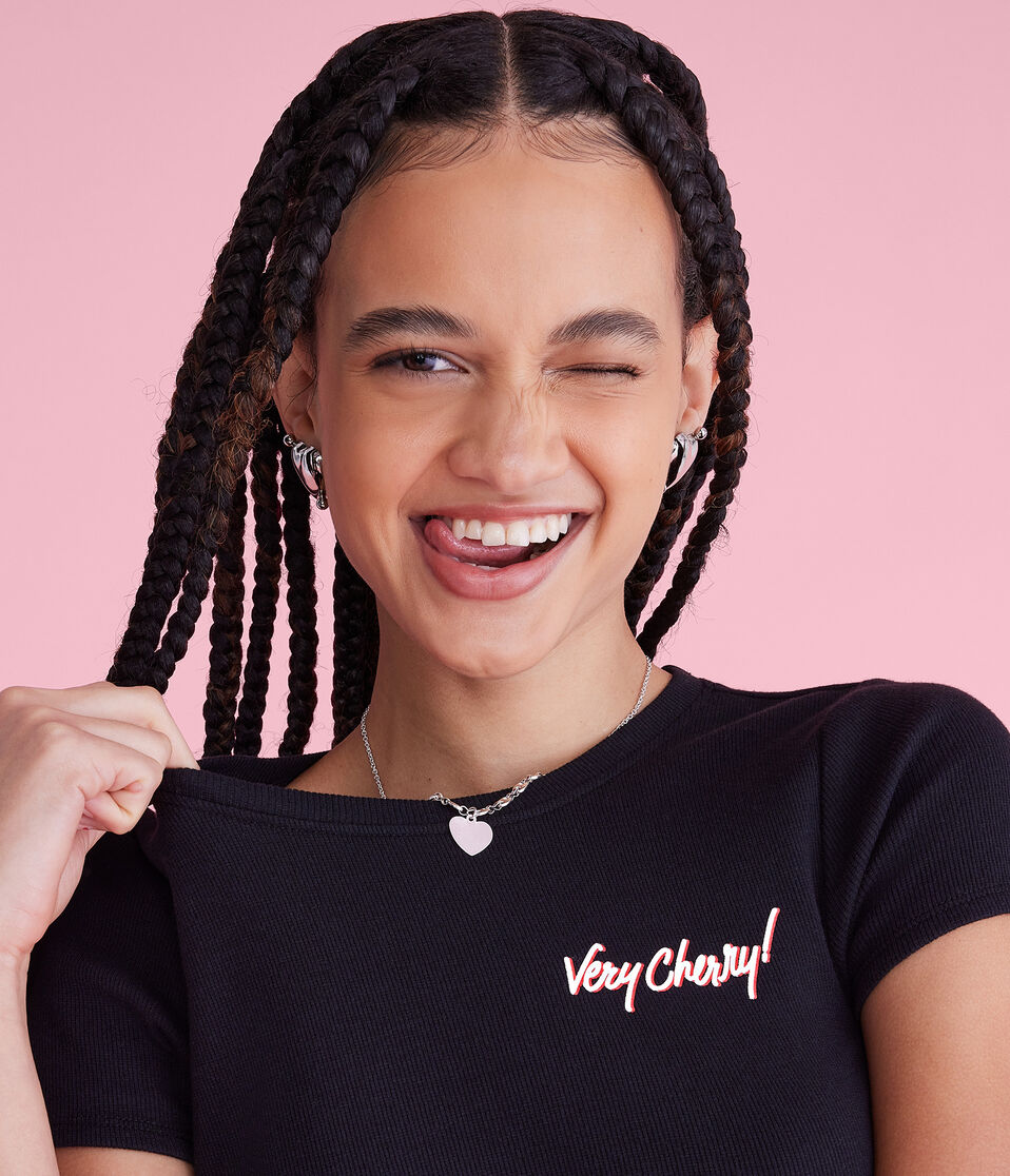 Cherry Coke Very Cherry Graphic Baby Tee