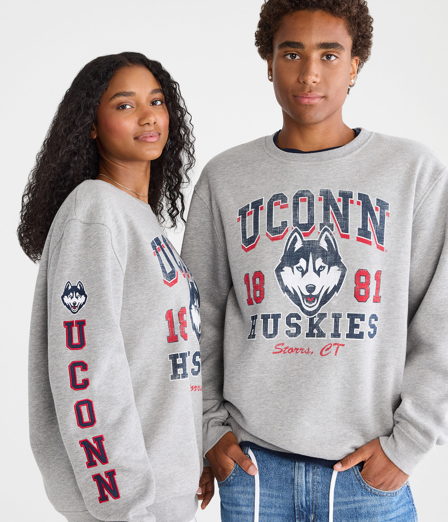 UConn Huskies Crew Sweatshirt