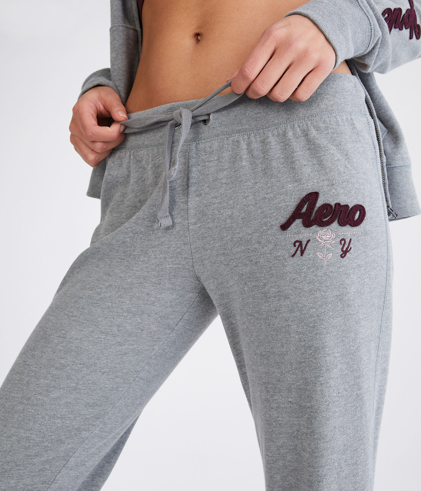 Aeropostale NY Rose Jogger Sweatpants