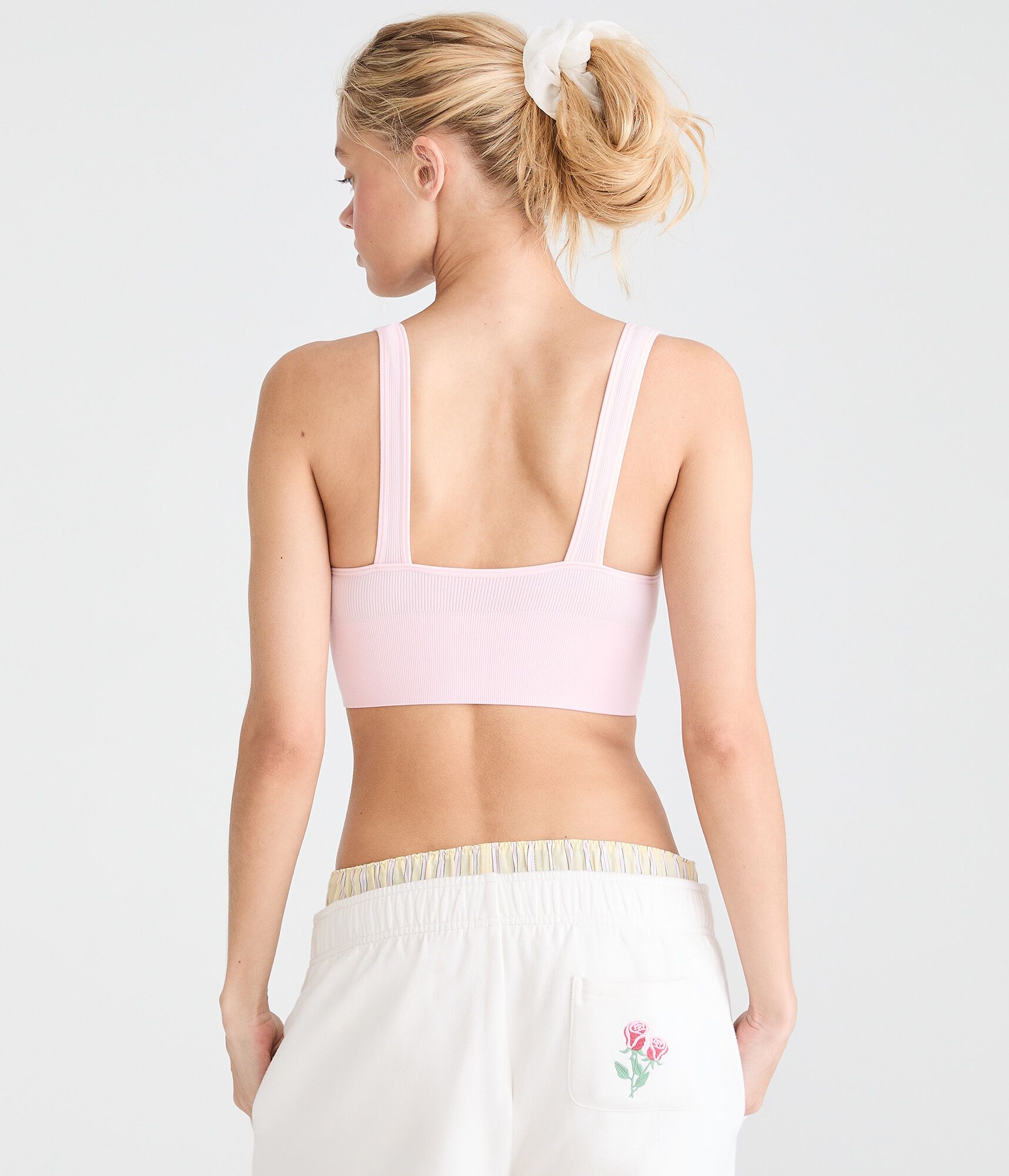 Seamless Scoop Long-Line Bralette