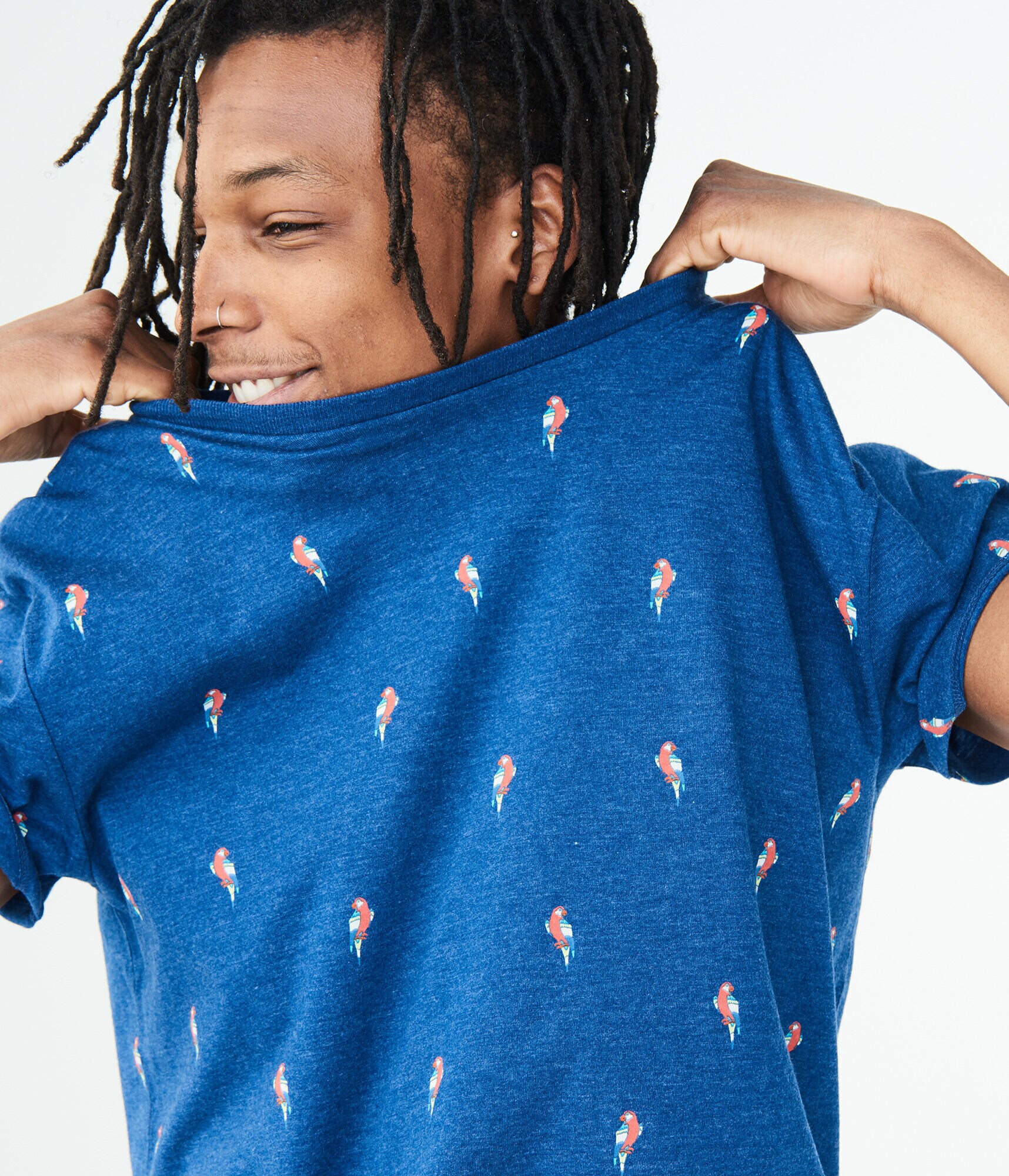 Tropical Bird Graphic Tee