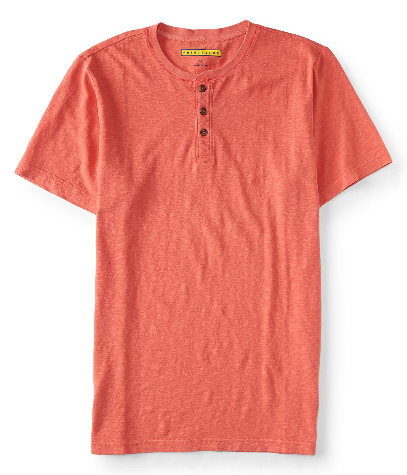 Prince &amp; Fox Solid Surf Wash Henley