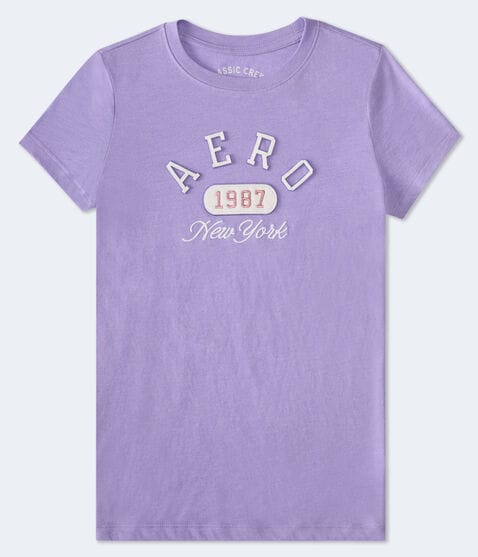 Aero New York Appliqué Graphic Tee Aero New York Appliqué Graphic Tee