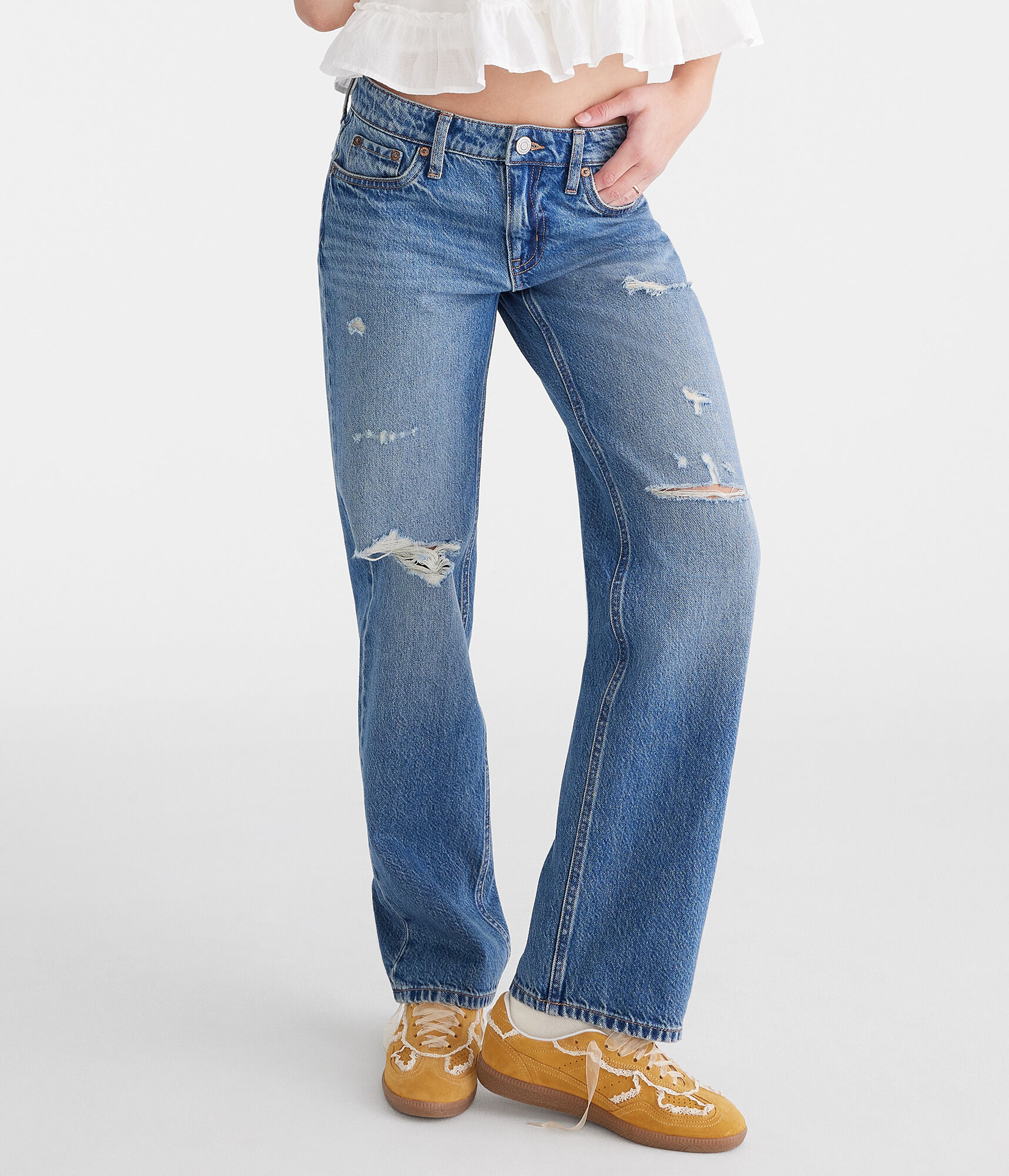 Low-Rise Baggy Jean