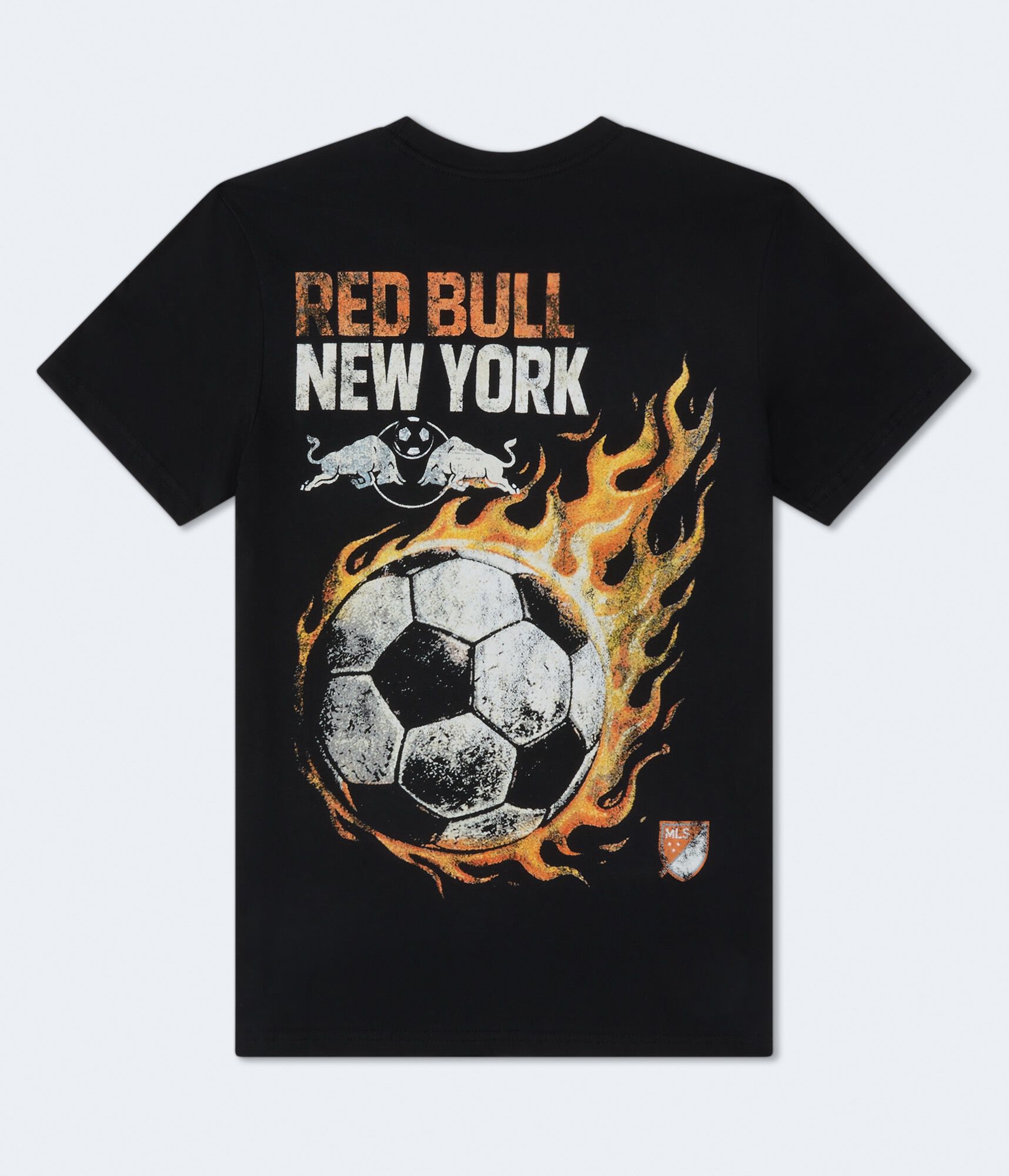 Red Bull New York Soccer Flame Relaxed Graphic Tee