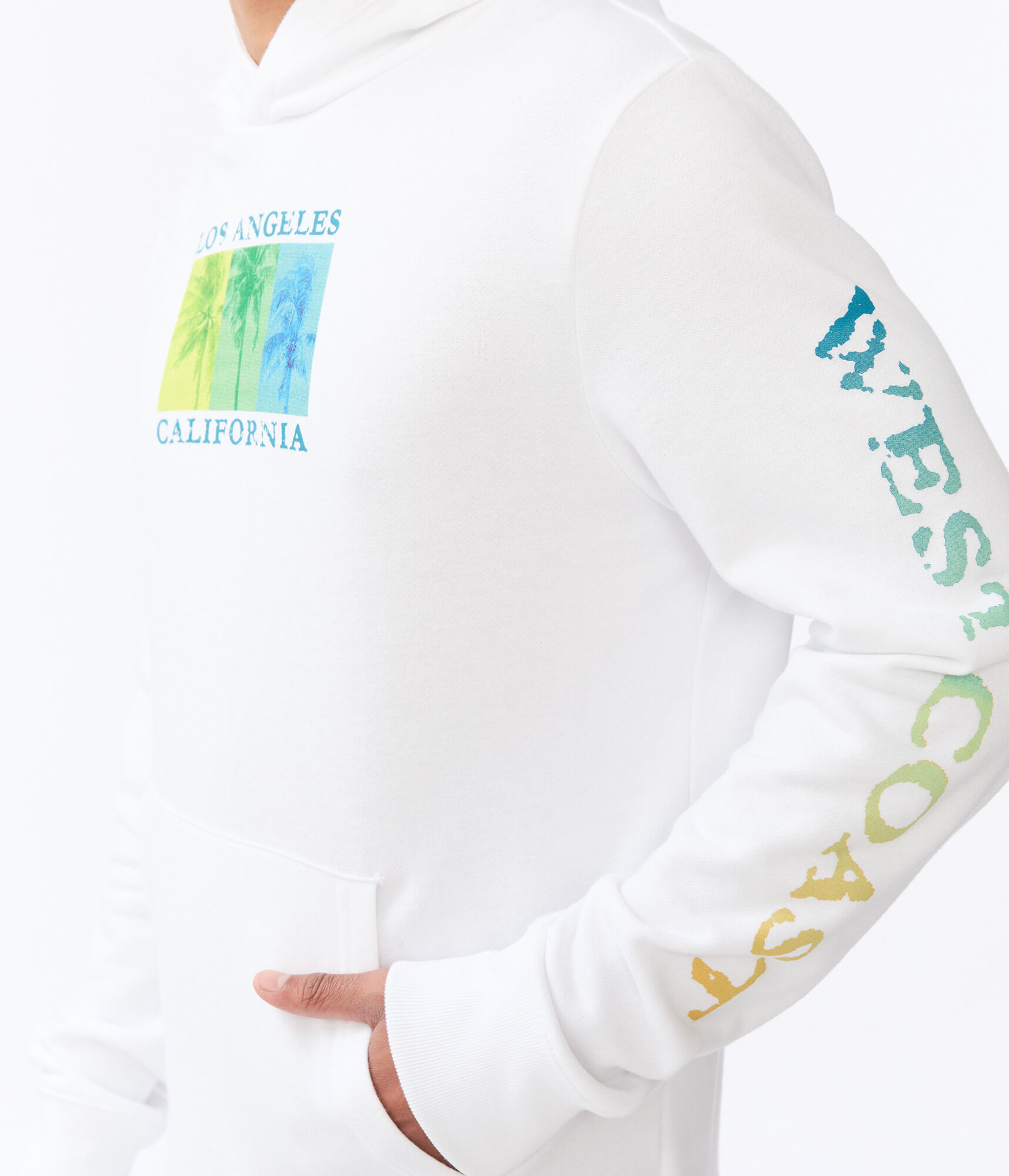 California Palm Trees Pullover Hoodie***