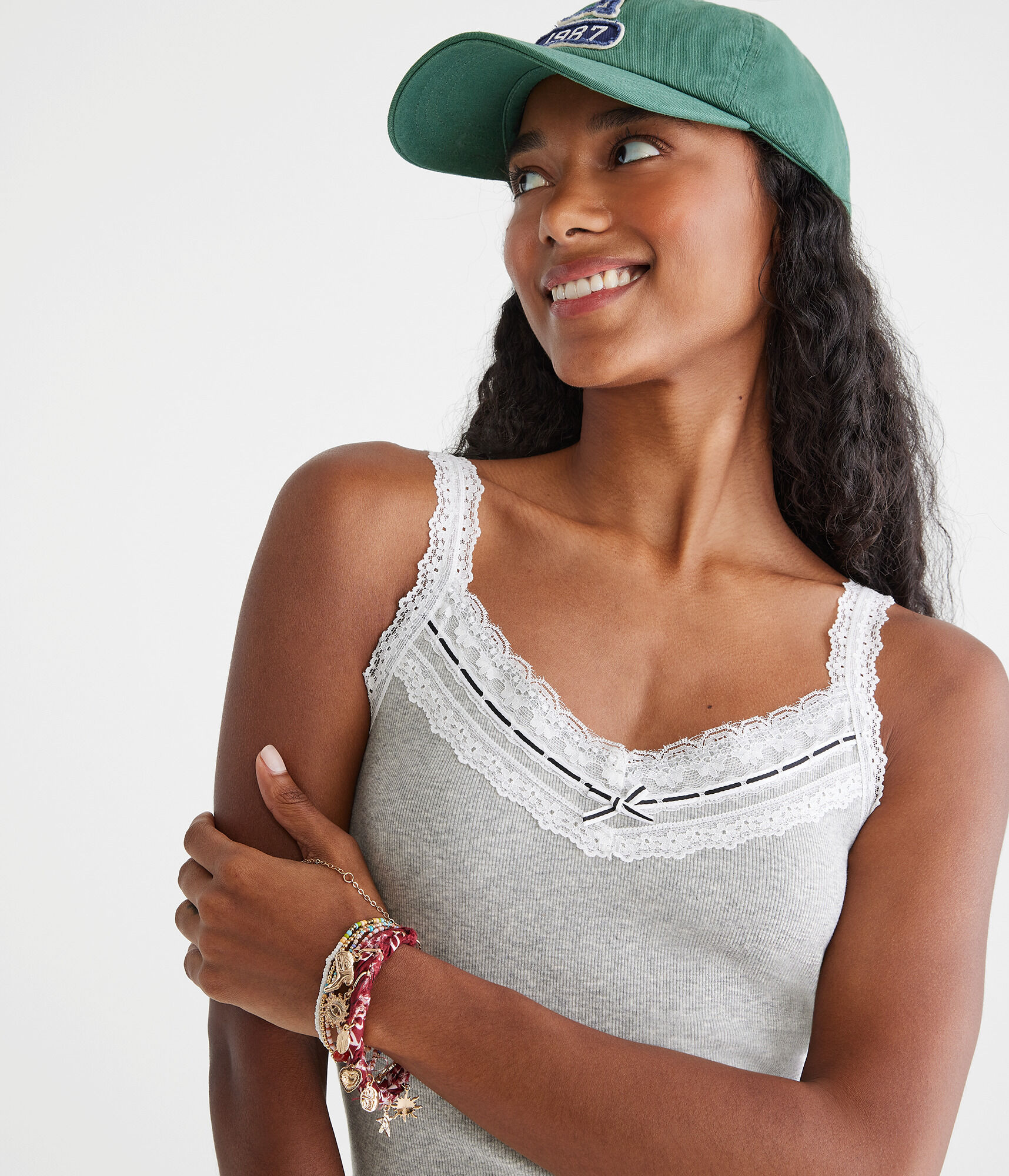 Seriously Soft Lace V-Neck Tank