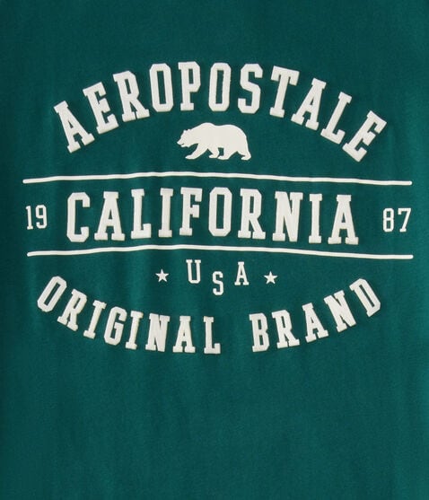Aeropostale Cali Bear Appliqué Graphic Tee Aeropostale Cali Bear Appliqué Graphic Tee