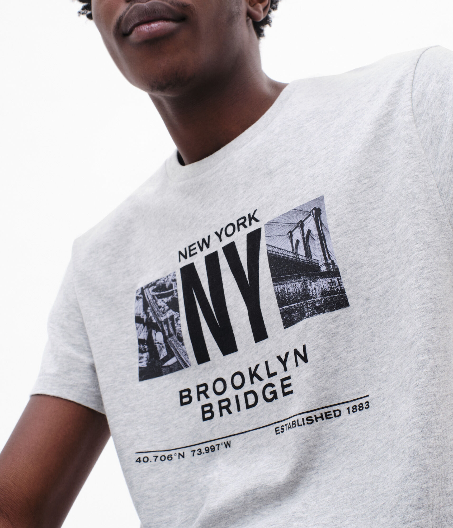 NY Brooklyn Bridge Graphic Tee