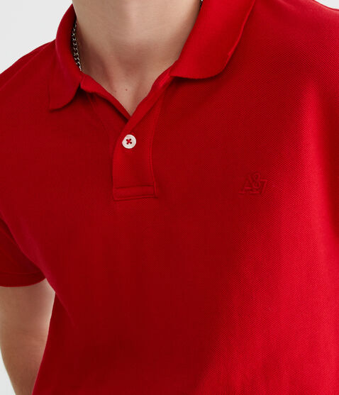 Tonal A87 Logo Piqué Polo Tonal A87 Logo Piqué Polo