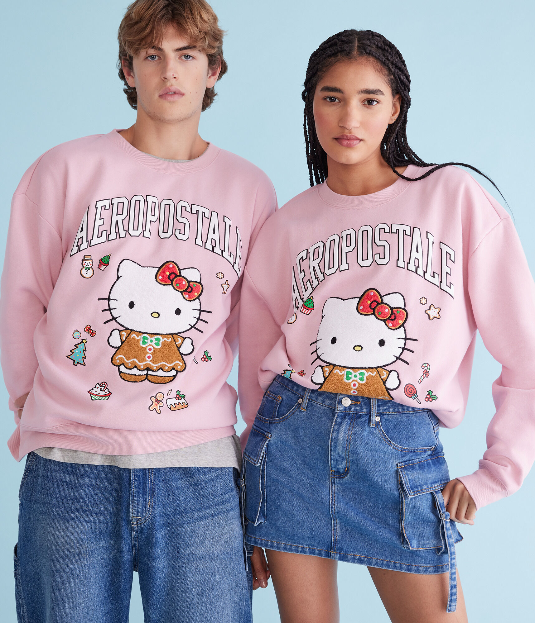 Hello Kitty Gingerbread Crew Sweatshirt