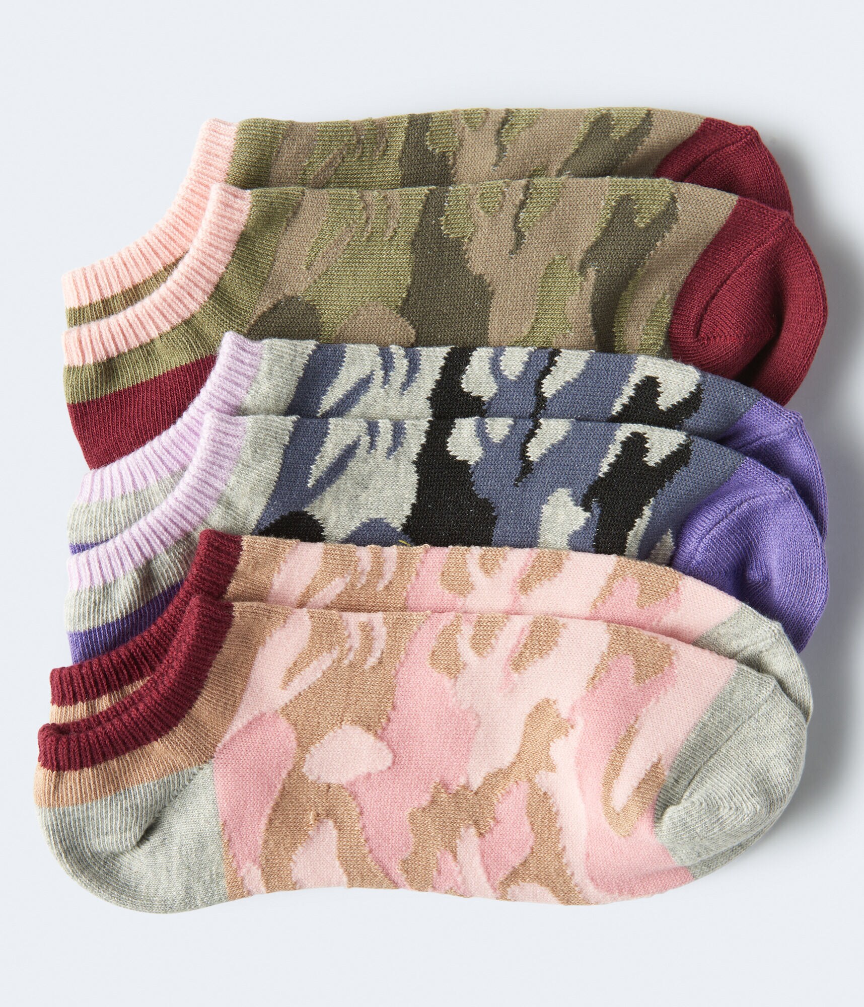 Camo Ankle Sock 3-Pack