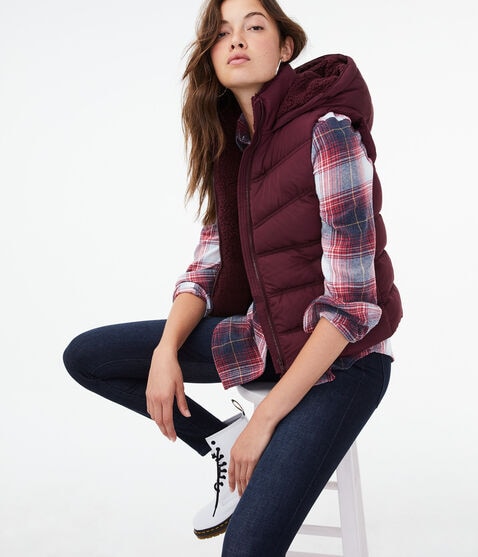 Quilted Puffer Vest Quilted Puffer Vest