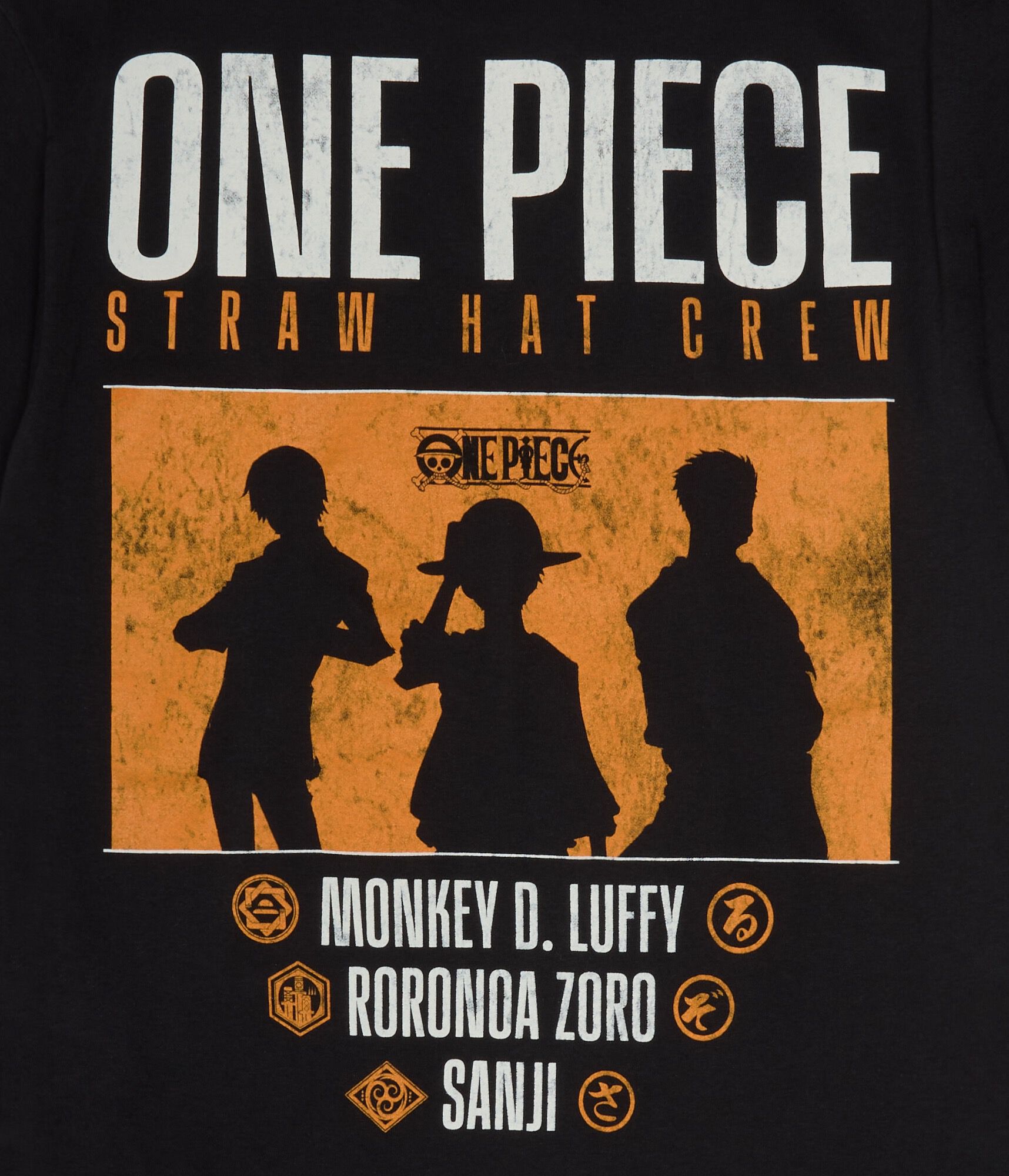One Piece Straw Hat Crew Relaxed Graphic Tee
