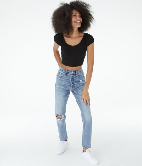 '90s Super High-Rise Straight Jean
