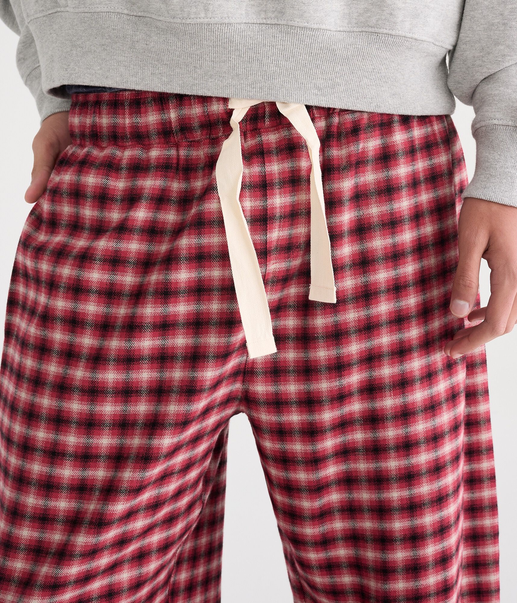 Plaid Baggy Sleep Pants