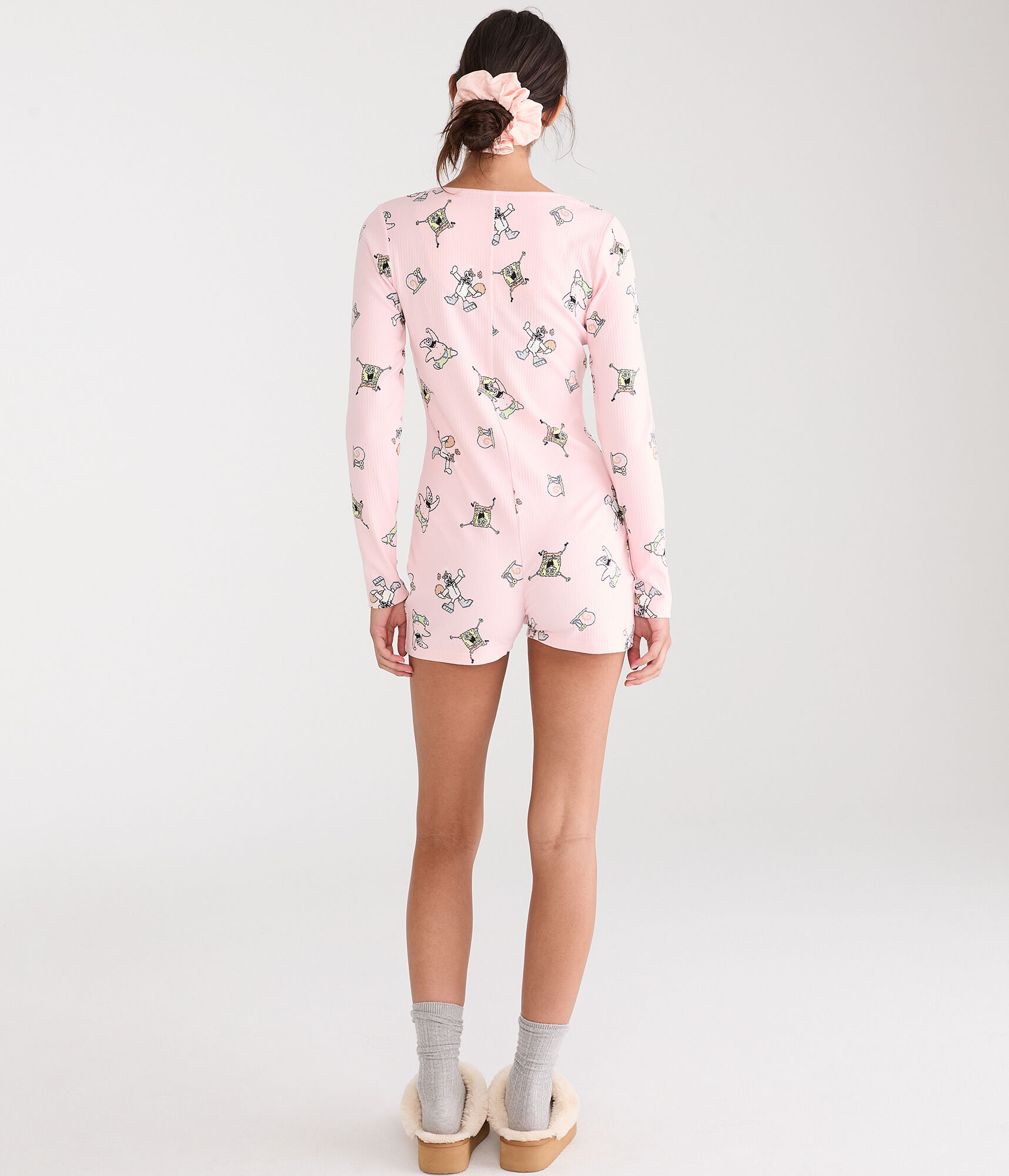 SpongeBob x Aero Long Sleeve Sleep Romper