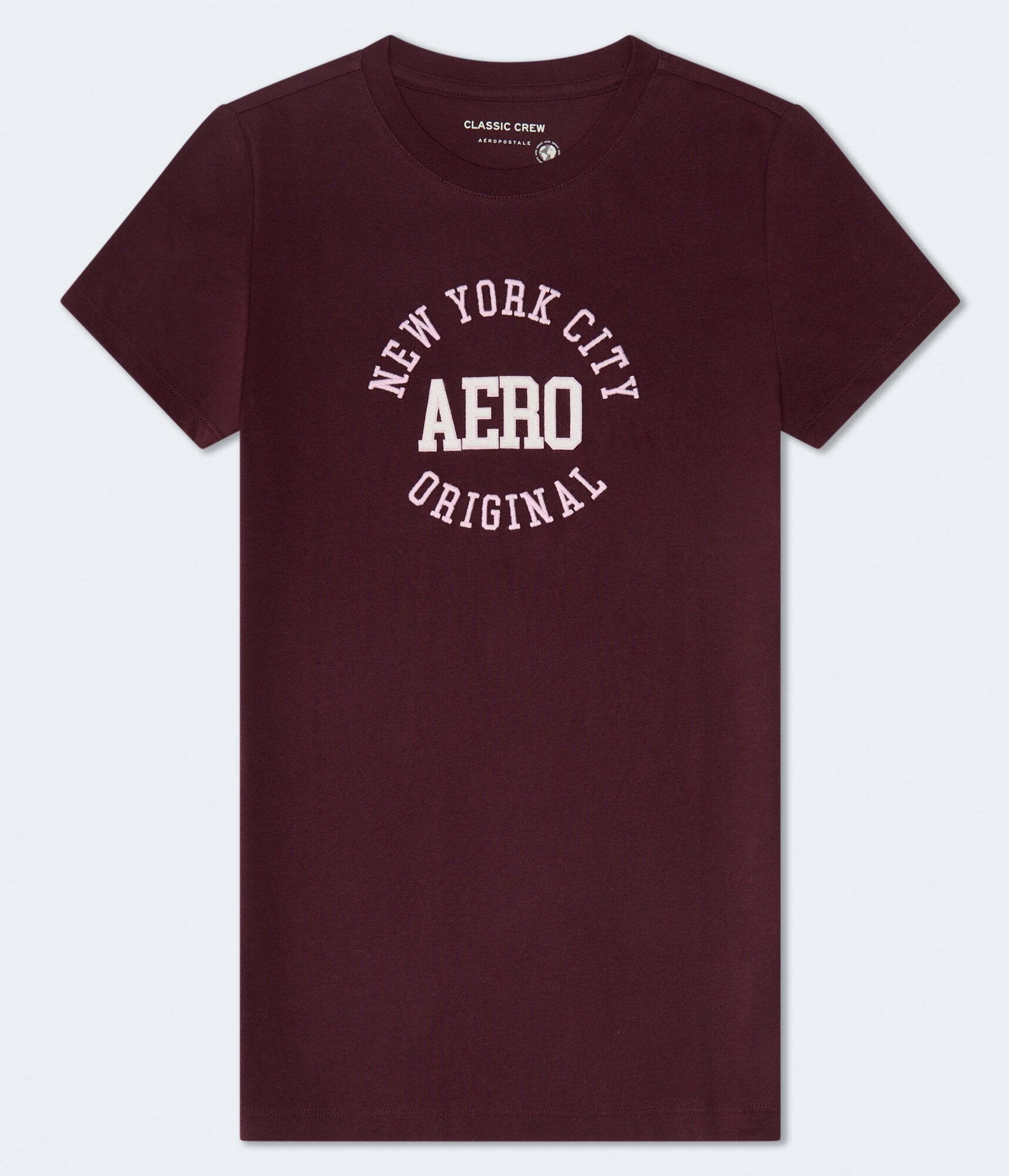 Aero NYC Circle Appliqu&eacute; Graphic Tee