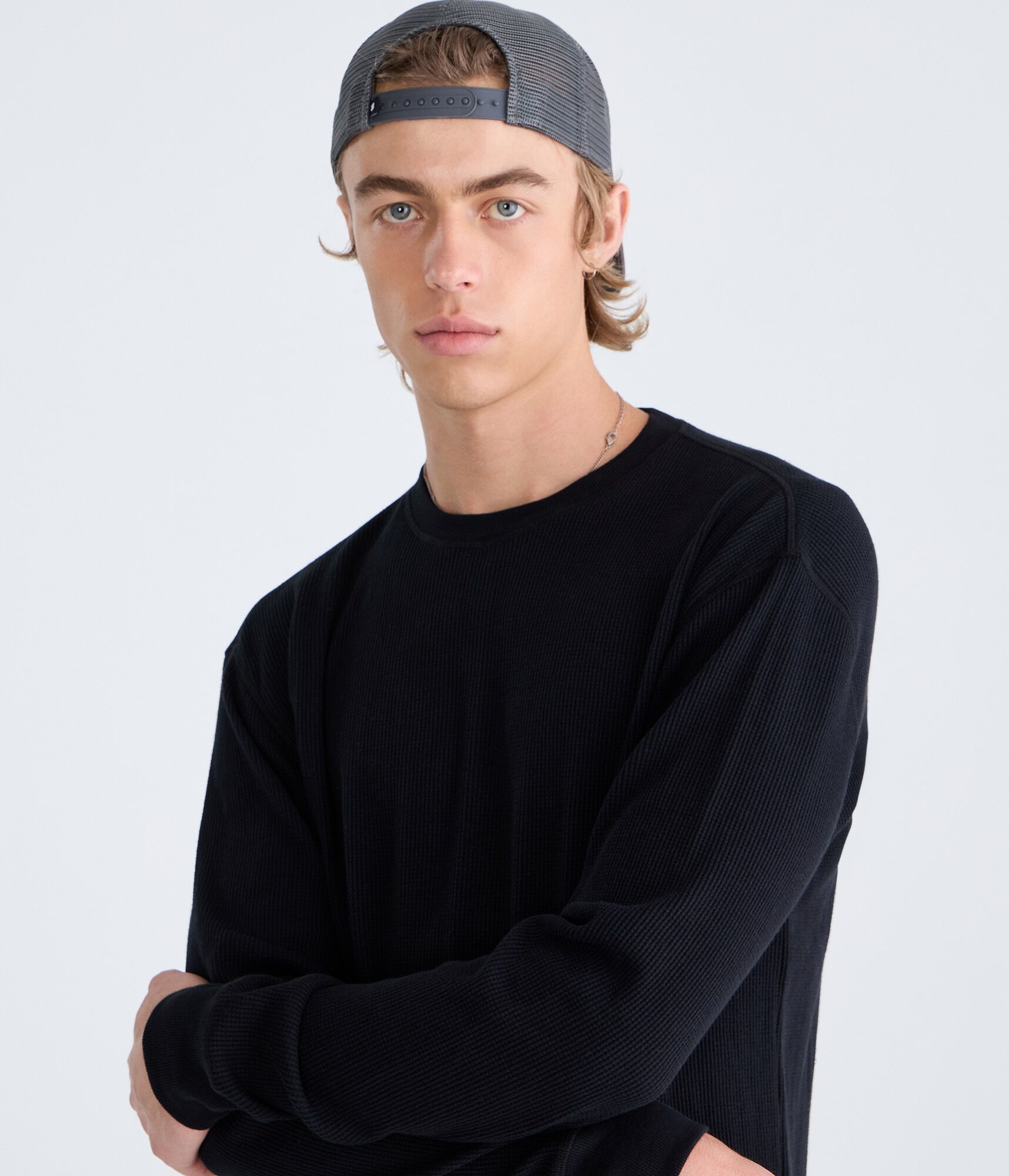 Long Sleeve Thermal Crew Tee