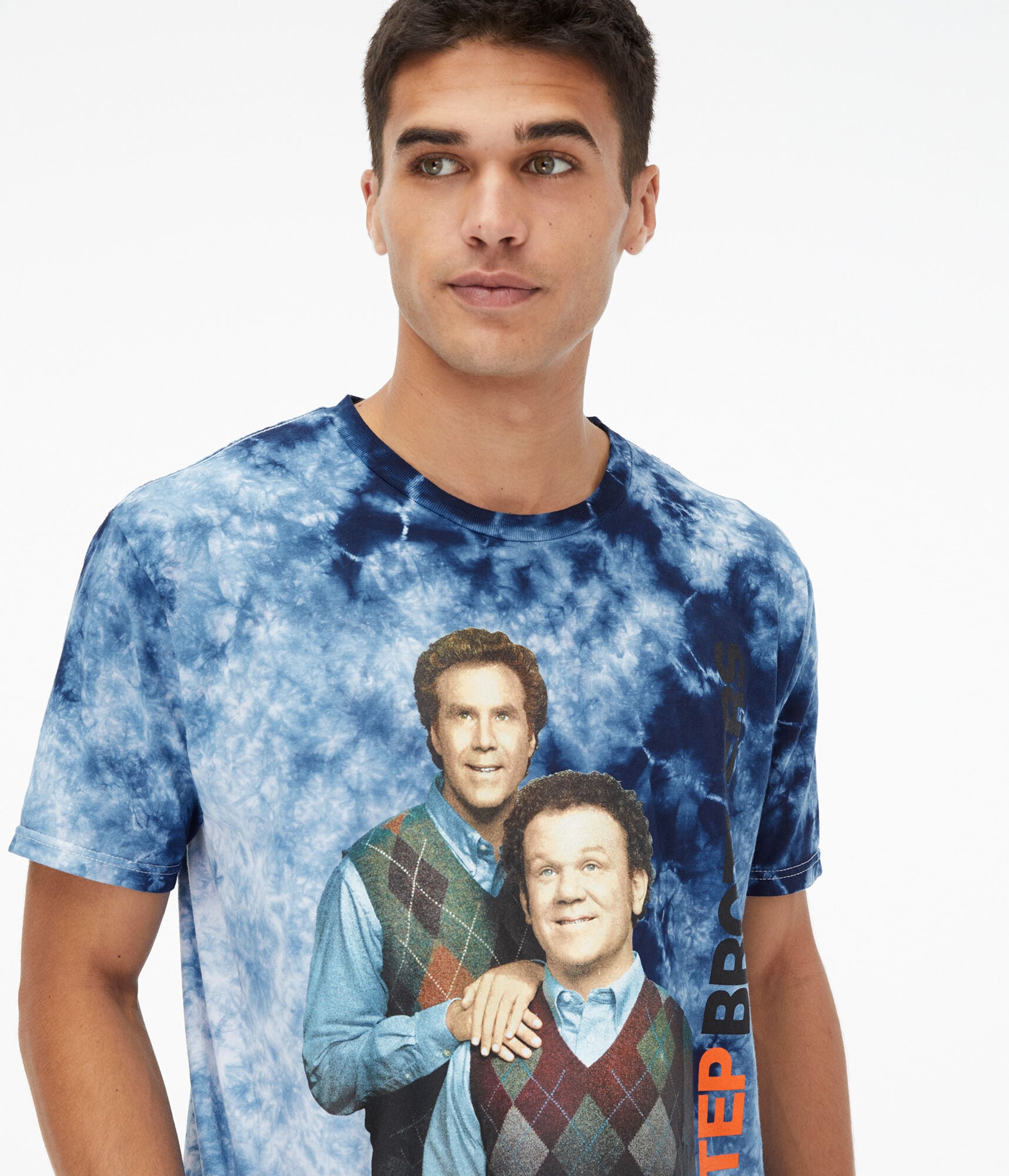 Step Brothers Tie-Dye Graphic Tee***