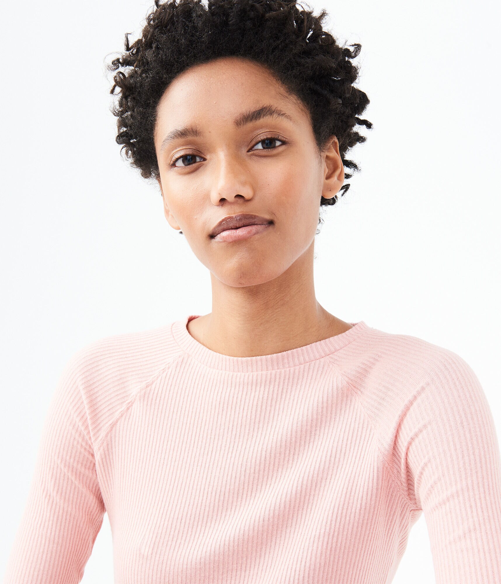 Long Sleeve Seriously Soft Ribbed Raglan Tee