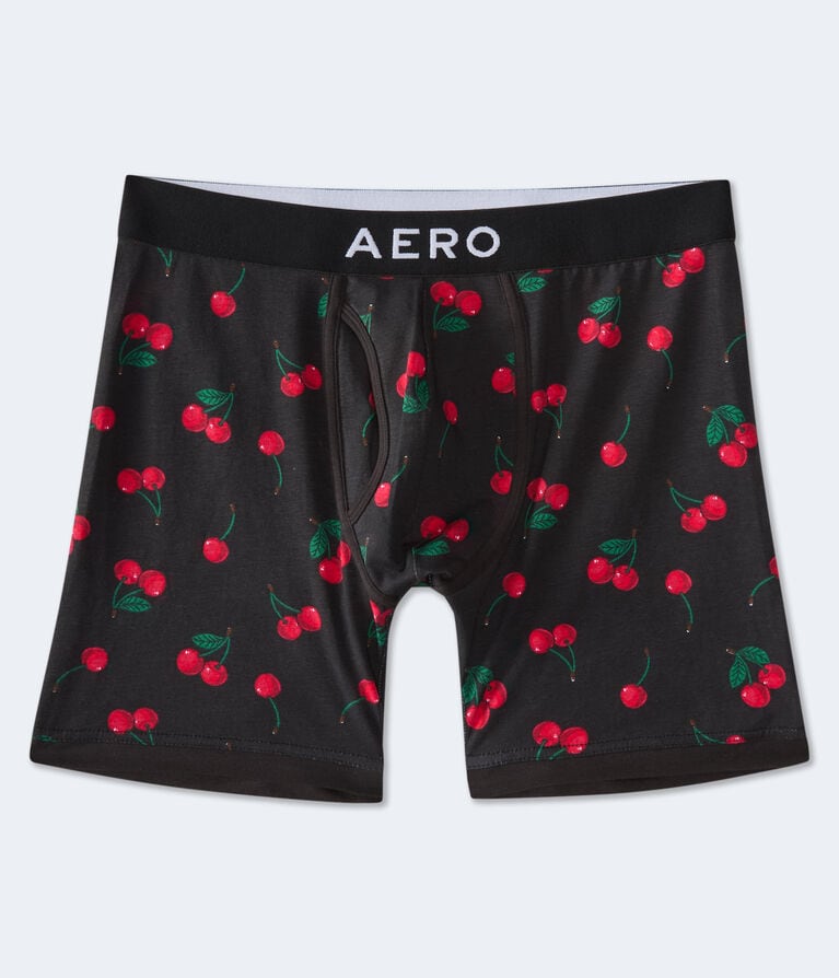 Cherries 6" Knit Boxer Briefs