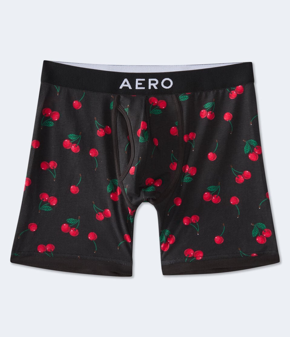 Cherries 6" Knit Boxer Briefs
