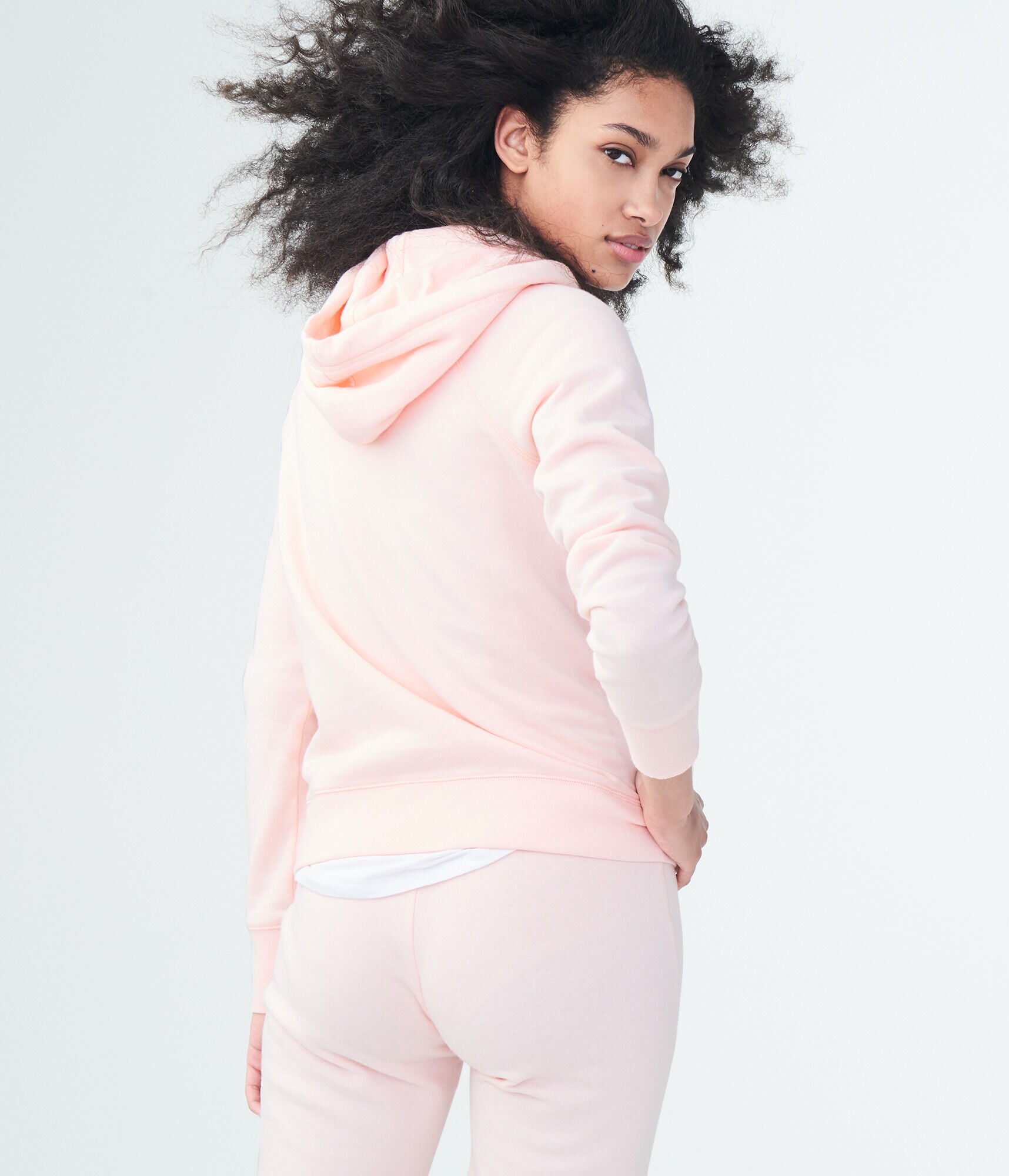 Sequin Aero Zip-Front Hoodie