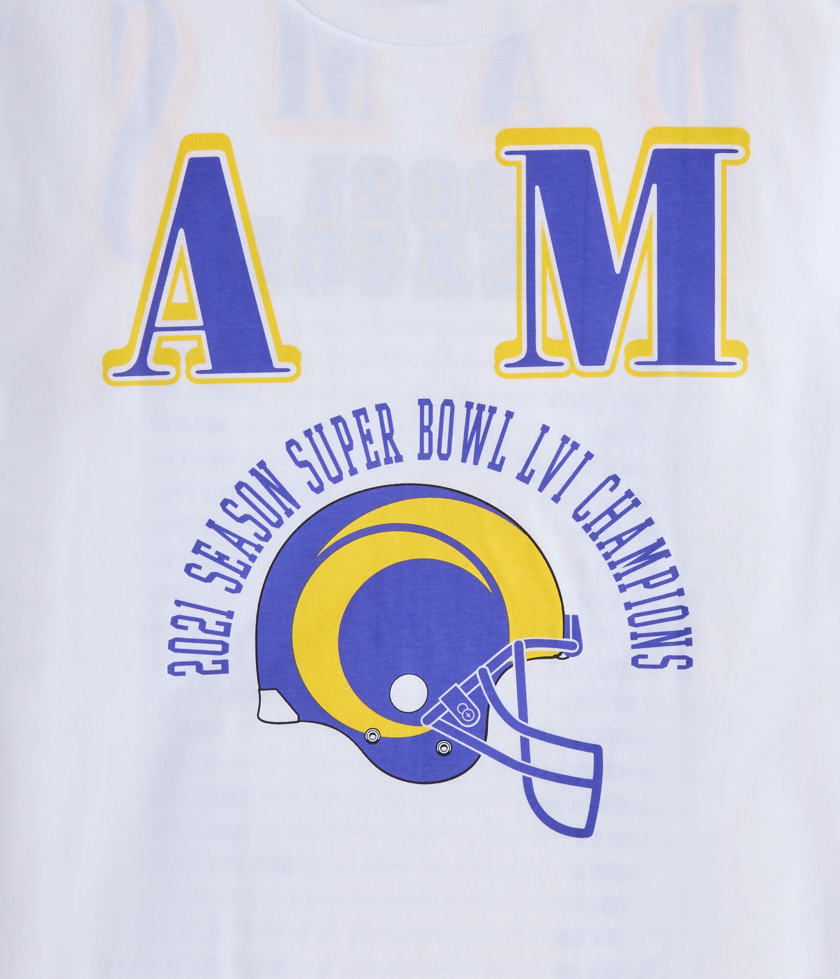 Los Angeles Rams Super Bowl Boxy Graphic Tee