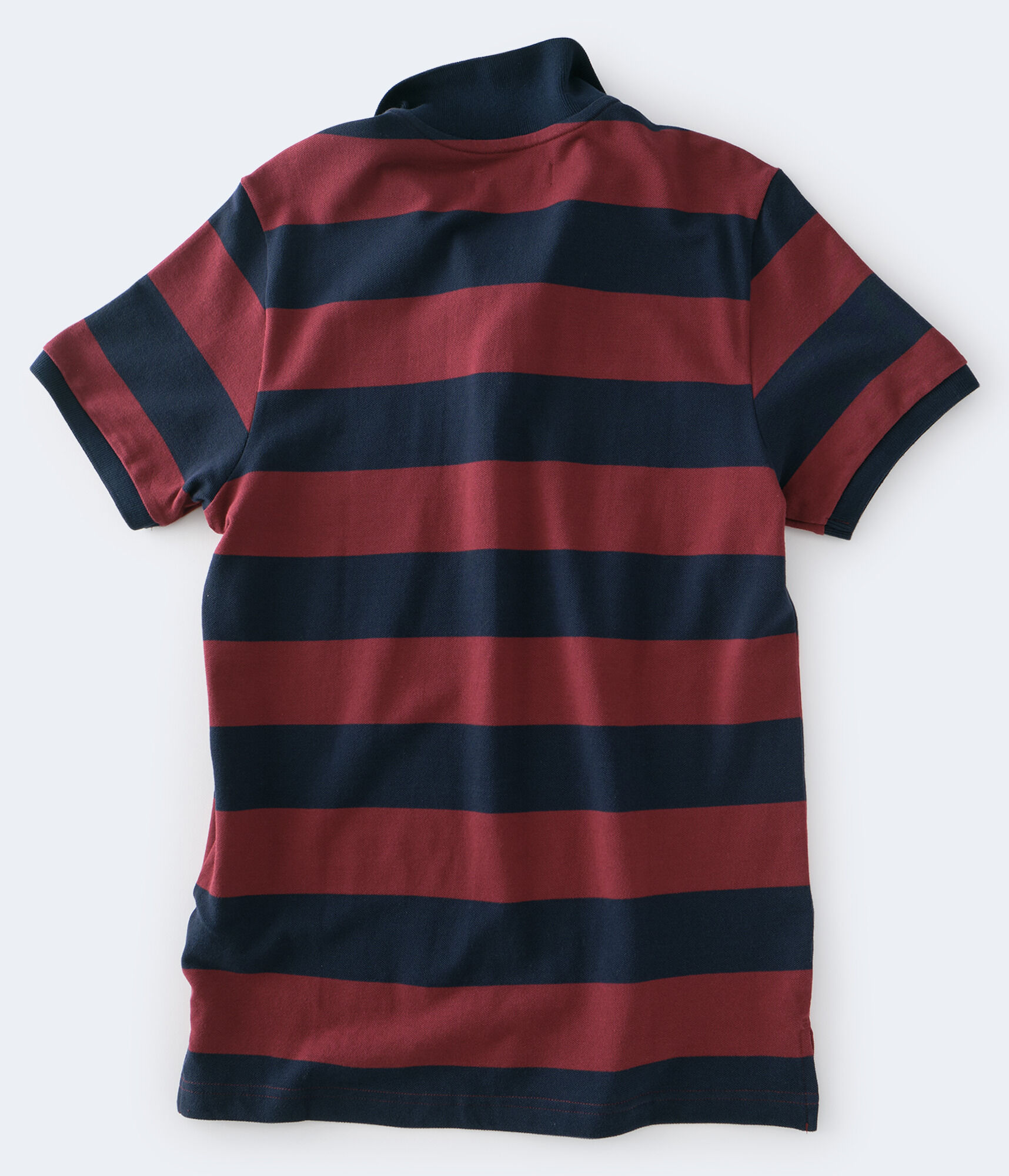 Striped Piqu&eacute; Polo
